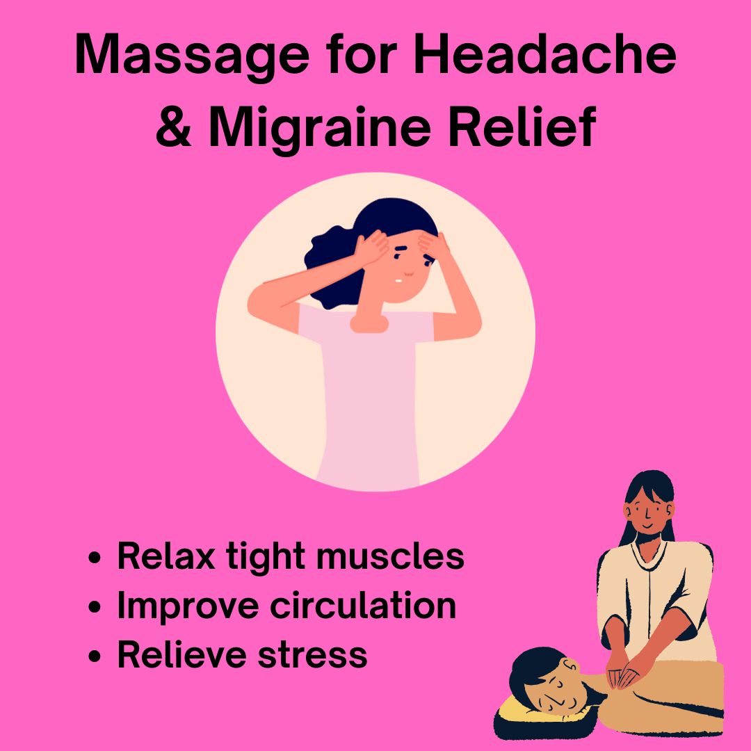 massage for headaches